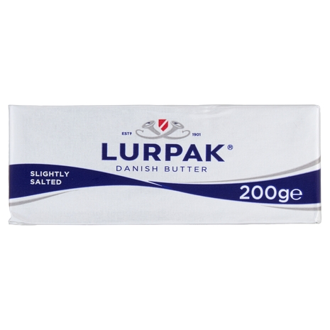 Lurpak Danish Butter Slightly Salted 200 g